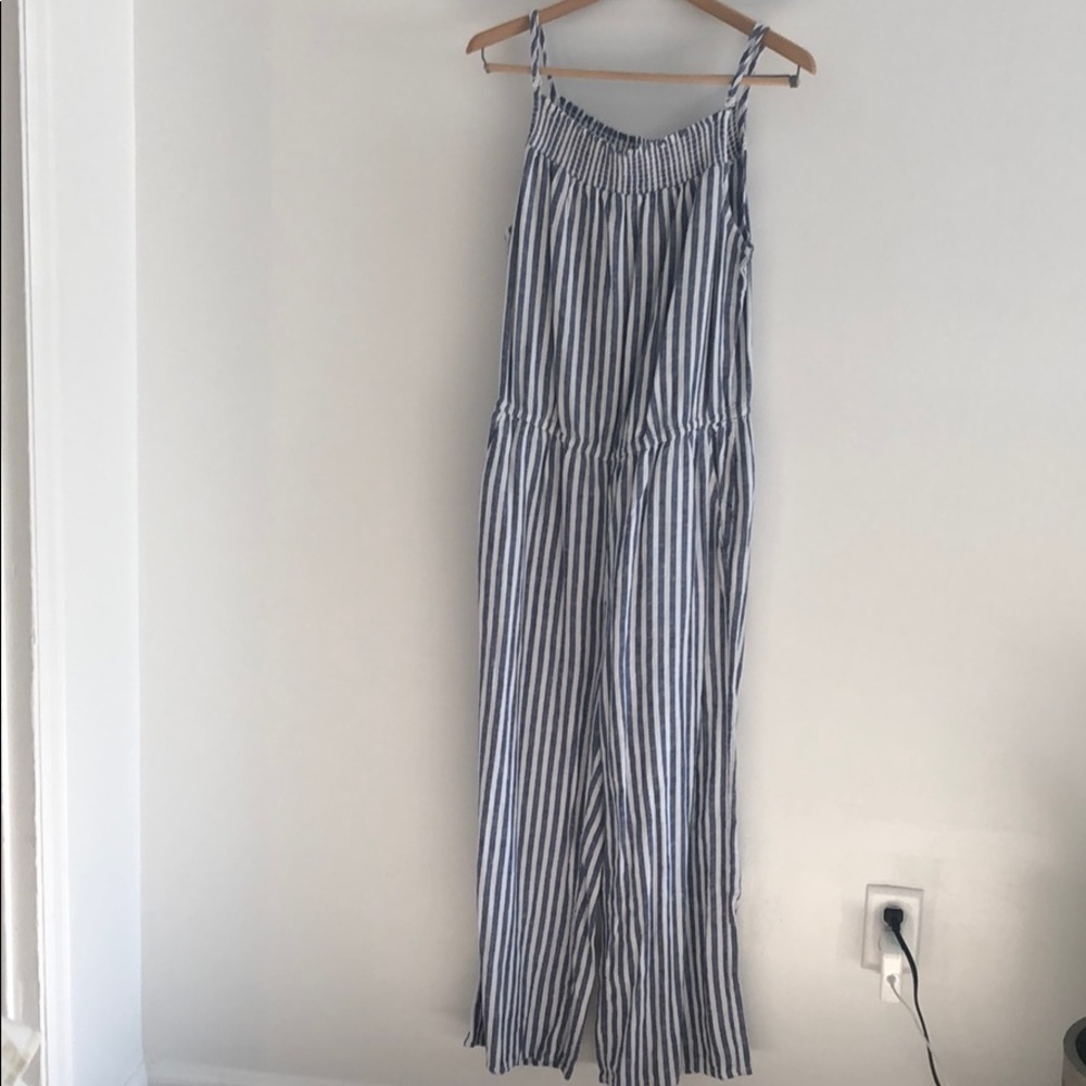 Striped Jumpsuit
